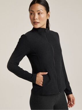 Beyond Yoga Spacedye On The Go Mock Neck Jacket
